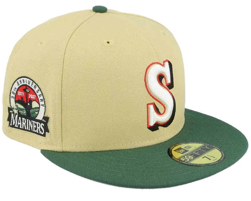 New Era Seattle Mariners Mighty Mega 59FIFTY 30th Anniversary Stone/Green/Greyfitted online