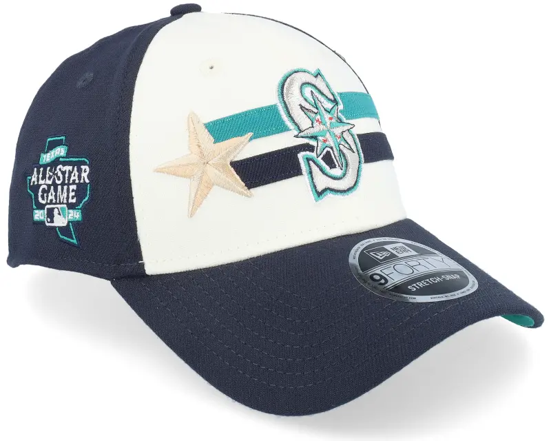 New Era Seattle Mariners MLB 24 All Star Game 9FORTY White/Navy Adjustable online