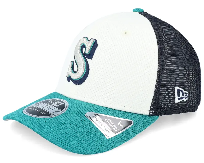 New Era Seattle Mariners MLB Batting Practice 9SEVENTY White/Teal/Black Trucker online