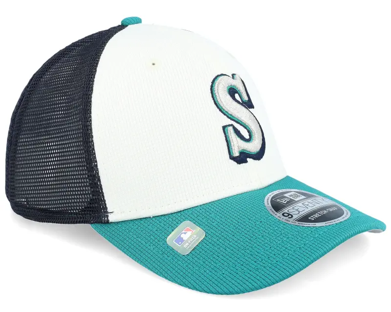 New Era Seattle Mariners MLB Batting Practice 9SEVENTY White/Teal/Black Trucker online