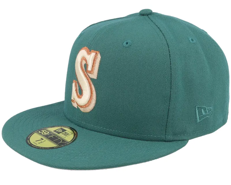 New Era Seattle Mariners Promenade 59FIFTY Pin Green Fitted online
