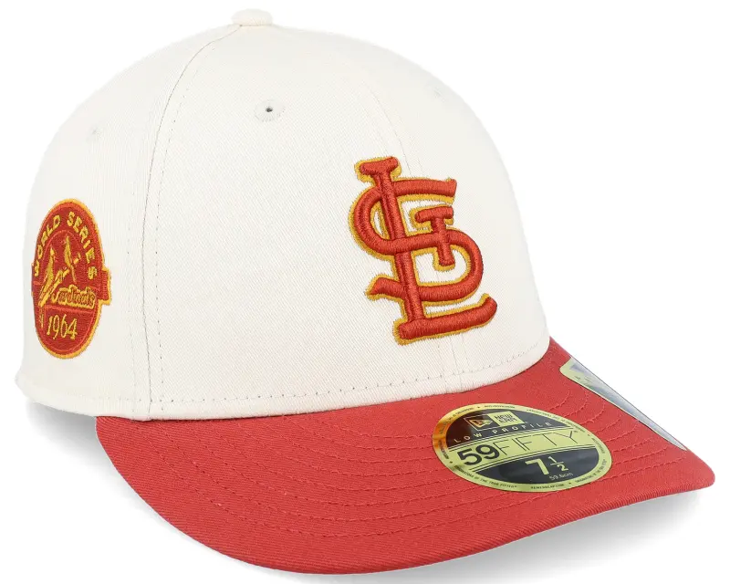 New Era St. Louis Cardinals Seasonal World Series 59FIFTY Low Profile Natural/Red Fitted online