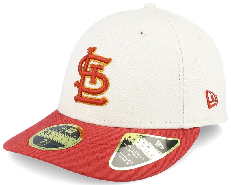New Era St. Louis Cardinals Seasonal World Series 59FIFTY Low Profile Natural/Red Fitted online
