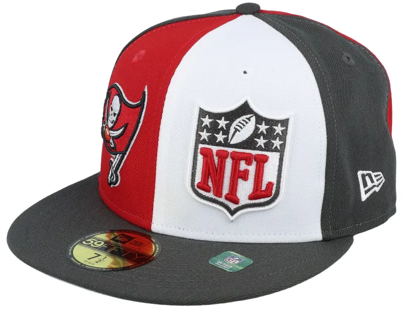 New Era Tampa Bay Buccaneers 59FIFTY NFL Sideline 23 Tambuc -6 7/8 Red/White/Charcoal Fitted online