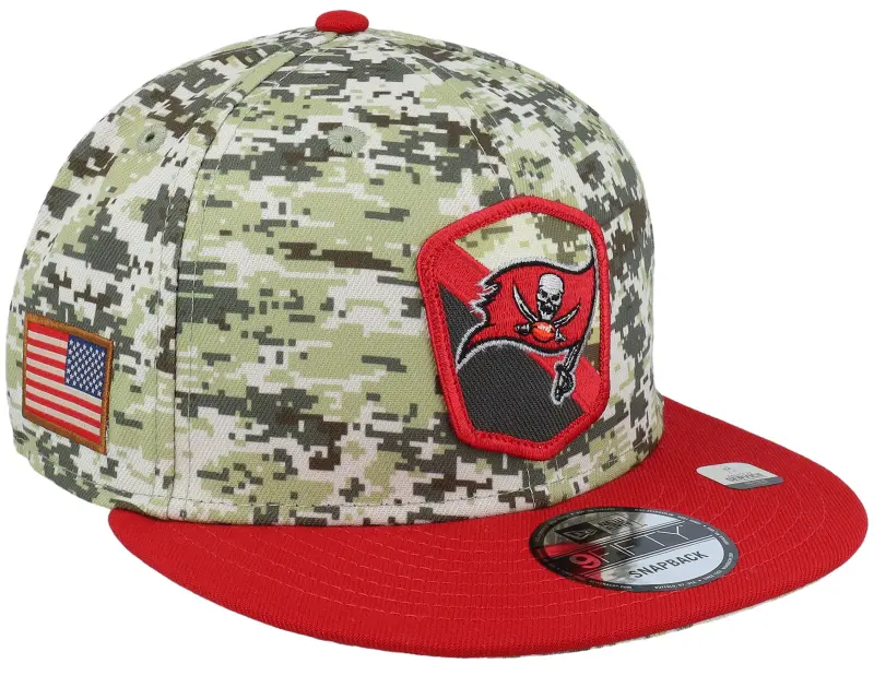 New Era Tampa Bay Buccaneers 9FIFTY NFL Salute To Service 23 Camo Snapback online