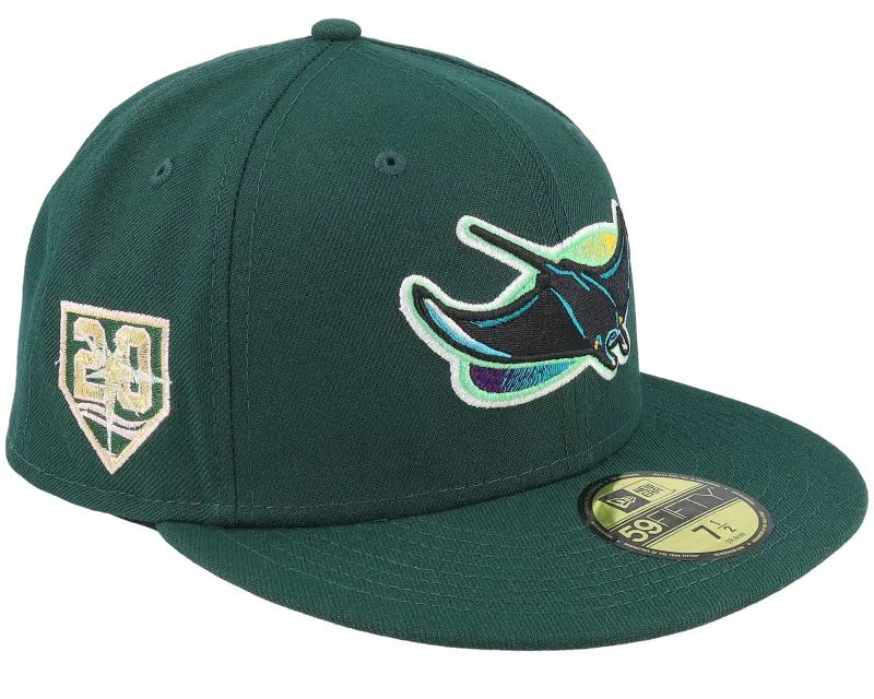 New Era Tampa Bay Rays 59FIFTY Dark Green Fitted online