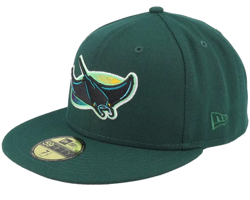 New Era Tampa Bay Rays 59FIFTY Dark Green Fitted online
