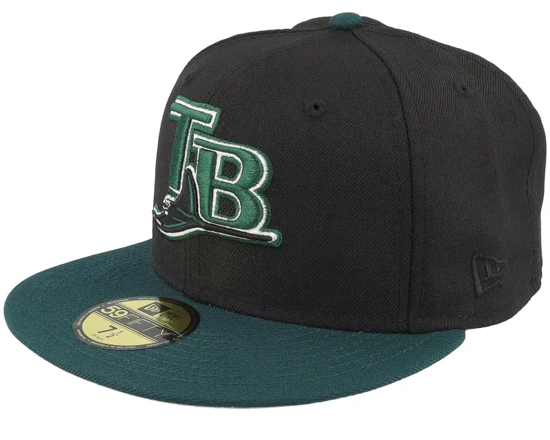 New Era Tampa Bay Rays Asteroid 59FIFTY Black/Dark Green Fitted online