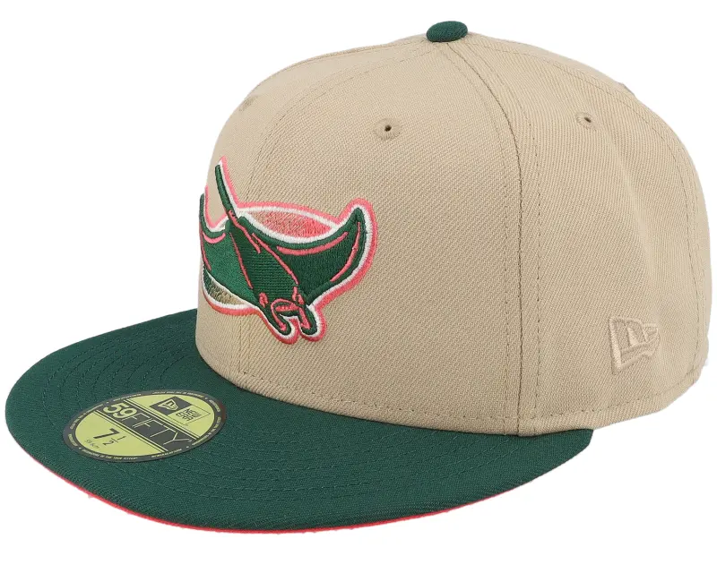 New Era Tampa Bay Rays Glamour 59FIFTY Camel/Green/Lava Fitted online