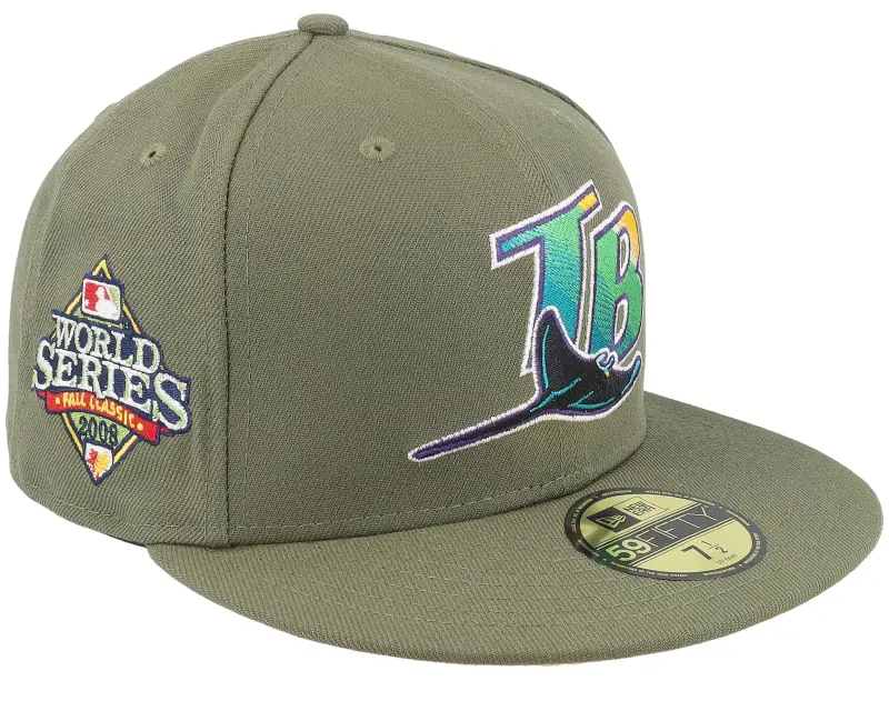 New Era Tampa Bay Rays Launch 59FIFTY Olive Fitted online