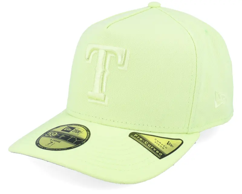 New Era Texas Rangers 59FIFTY Color Pack Yellow A-frame Fitted online