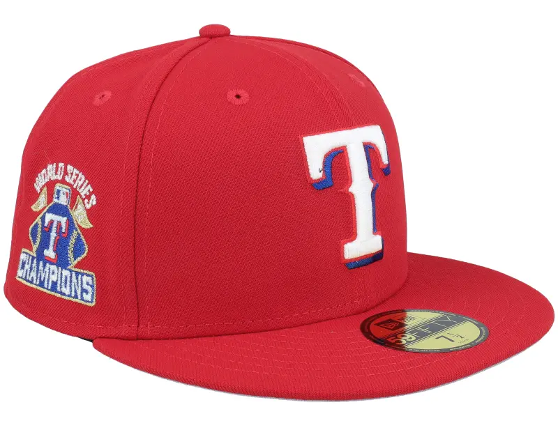 New Era Texas Rangers Color Flow 59FIFTY 23 Champions Scarlet Fitted online