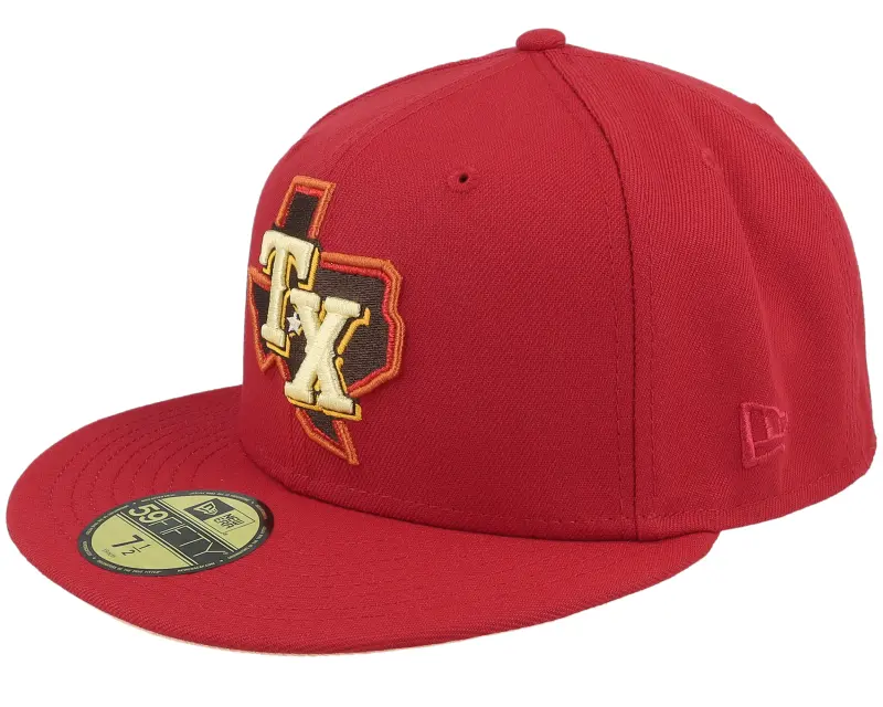 New Era Texas Rangers Extraction 59FIFTY 2020 Inaugural Season Red/Pink Uv Fitted online