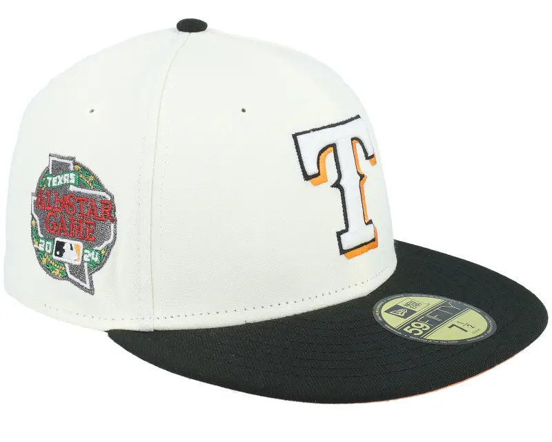 New Era Texas Rangers Midnight Hustle 59FIFTY All Star Game 24 Chrome/Black Fitted online