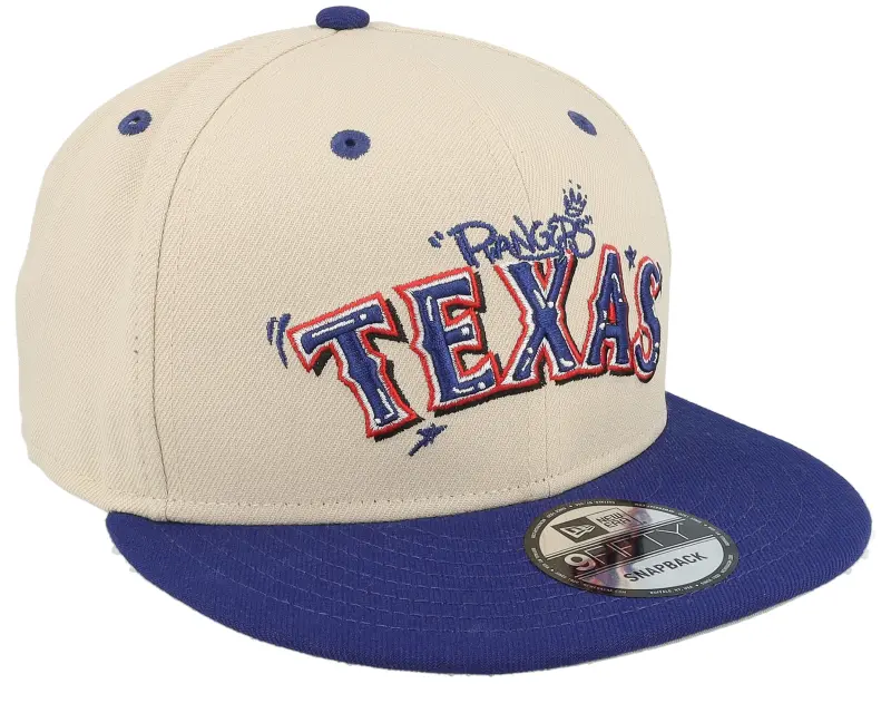 New Era Texas Rangers Team Art Khaki/Royal Snapback online