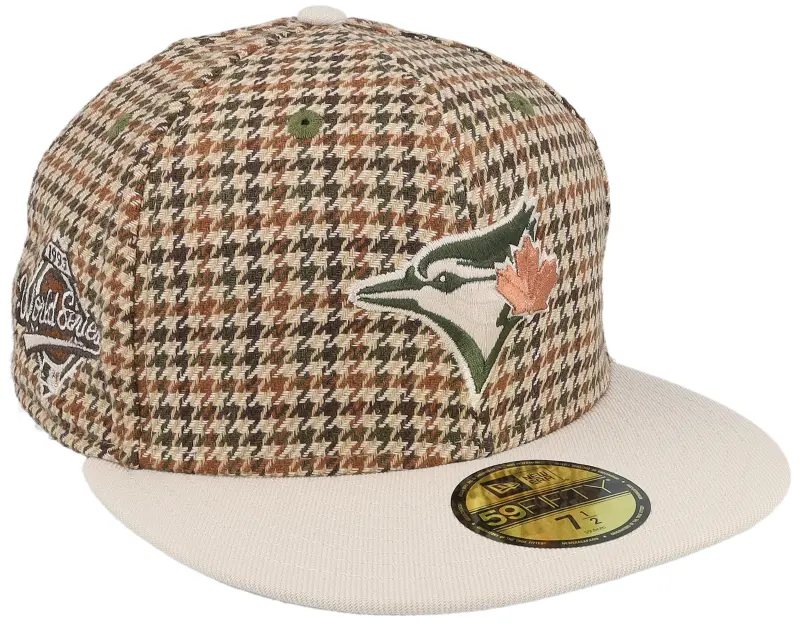 New Era Toronto Blue Jays Houndstooth Tan Fitted online