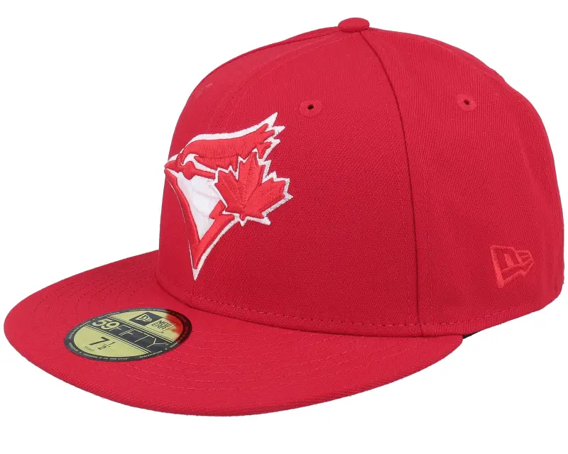 New Era Toronto Blue Jays Redwood 59FIFTY Scarlet/White Fitted online