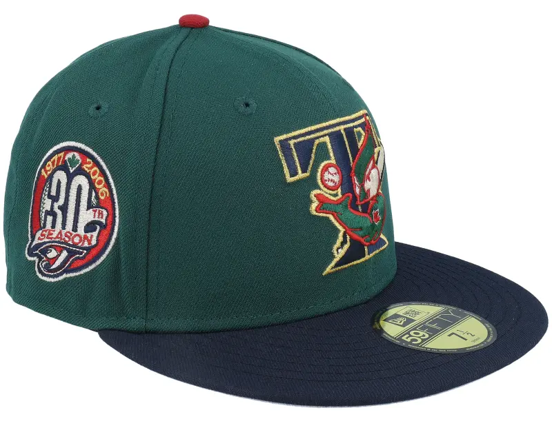 New Era Toronto Blue Jays Squad Up 59FIFTY 30 Dark Green/Navy Fitted online