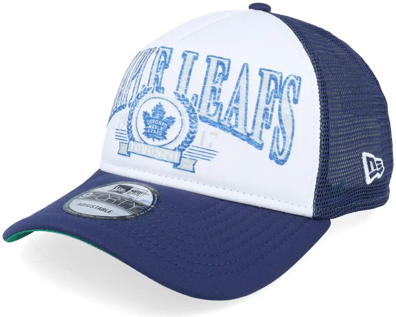 New Era Toronto Maple Leafs 9FORTY White/Navy A-frame Trucker online