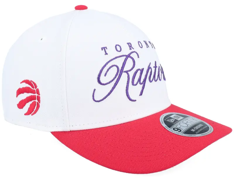 New Era Toronto Raptors NBA Draft 9FORTY M-Crown White/Red A-Frame Adjustable online