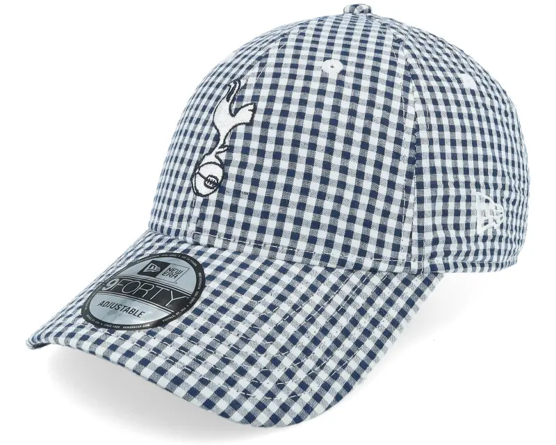 New Era Tottenham Hotspur Gingham 9FORTY Navy Adjustable online