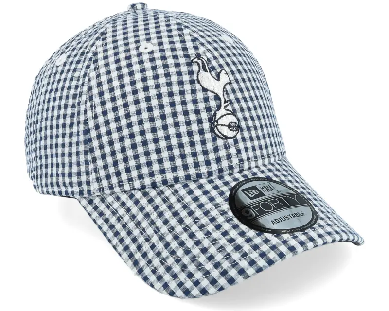 New Era Tottenham Hotspur Gingham 9FORTY Navy Adjustable online