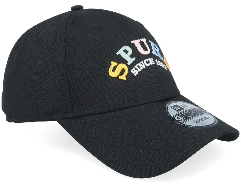 New Era Tottenham Hotspur Rainbow Wordmark 9FORTY Black Adjustable online