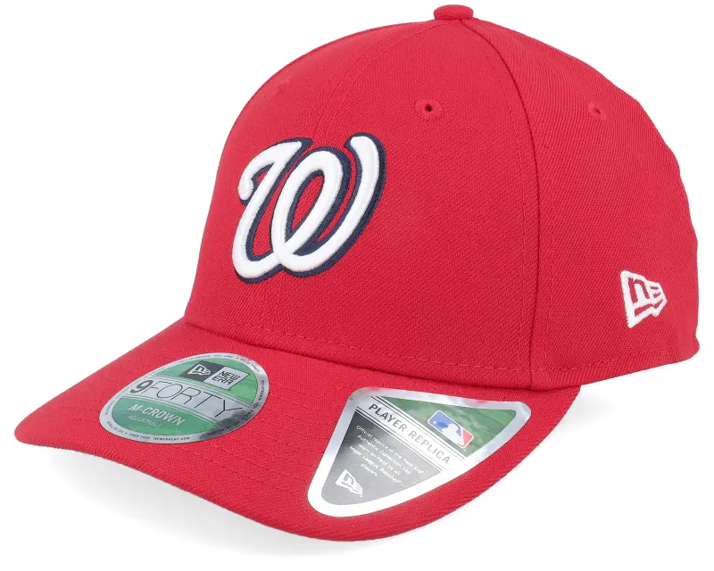 New Era Washington Nationals MLB PR 9FORTY M-Crown Red Adjustable online