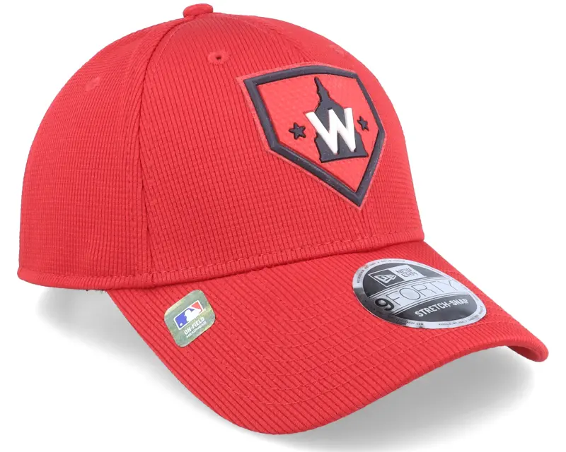 New Era Washington Nationals MLB21 Onfield Clubhouse 9FORTY Adjustable online