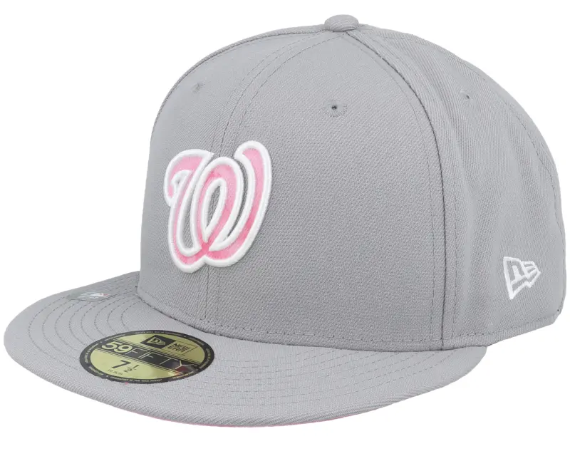 New Era Washington Nationals MLB22 Mothers Day 59FIFTY Grey Fitted online