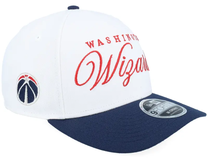 New Era Washington Wizards NBA Draft 9FORTY M-Crown White/Navy A-Frame Adjustable online