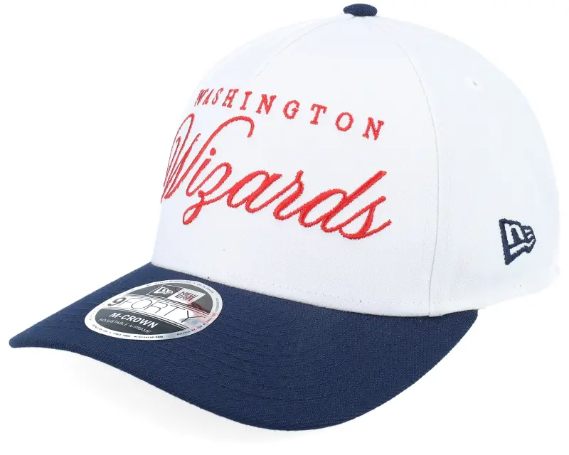 New Era Washington Wizards NBA Draft 9FORTY M-Crown White/Navy A-Frame Adjustable online