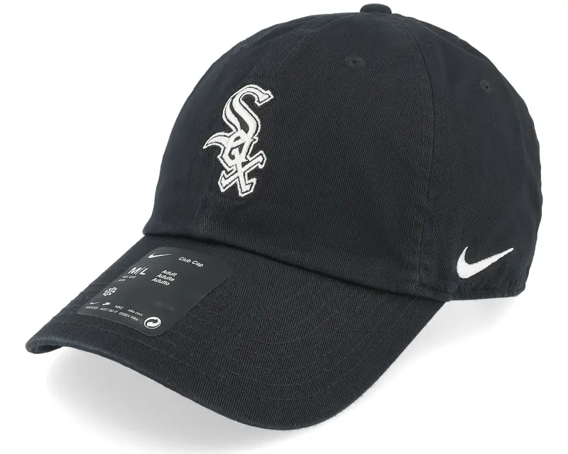 Nike MLB Chicago White Sox Club Unstructured Black Dad Cap online