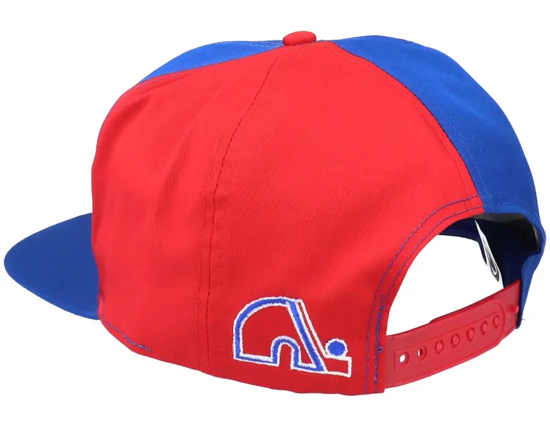 Twins Enterprise Quebec Nordiques Big Logo NHL Vintage Blue/Red Snapback online