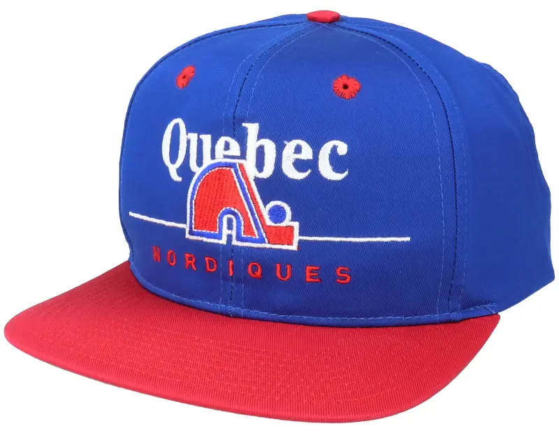 Twins Enterprise Quebec Nordiques Classic NHL Vintage Blue/Red Snapback online