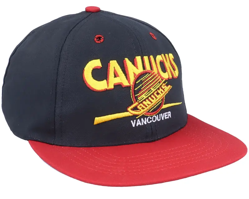 Twins Enterprise Vancouver Canucks Classic NHL Vintage Black/Red Snapback online